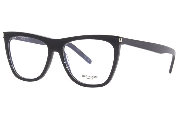  Saint Laurent SL518 Eyeglasses Women's Full Rim Square Shape 