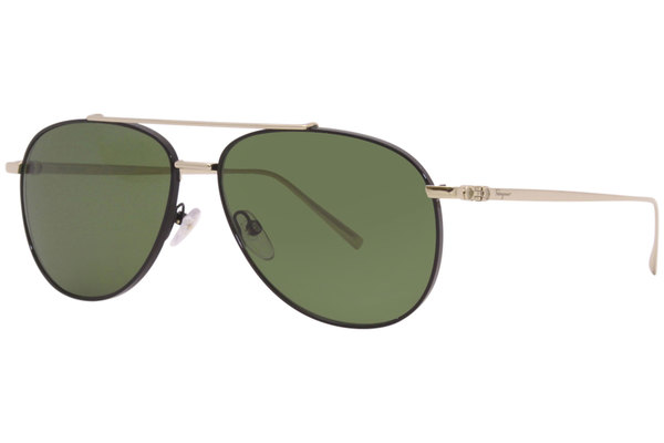  Salvatore Ferragamo SF201S Sunglasses Men's Fashion Pilot 