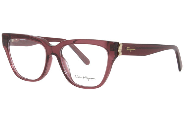  Salvatore Ferragamo SF2803 Eyeglasses Women's Full Rim Round Optical Frame 