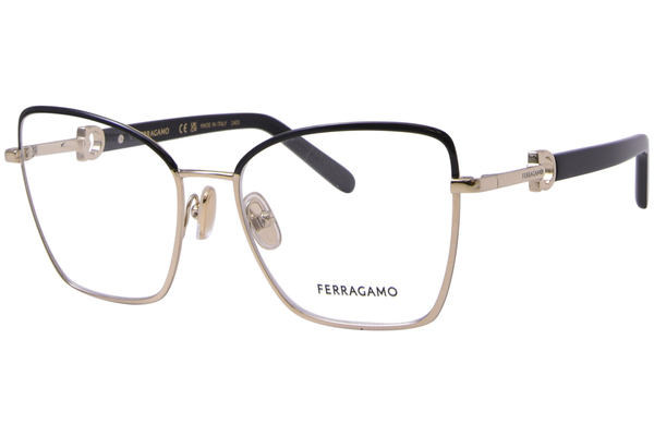  Salvatore Ferragamo SF2223 Eyeglasses Women's Full Rim Butterfly Shape 