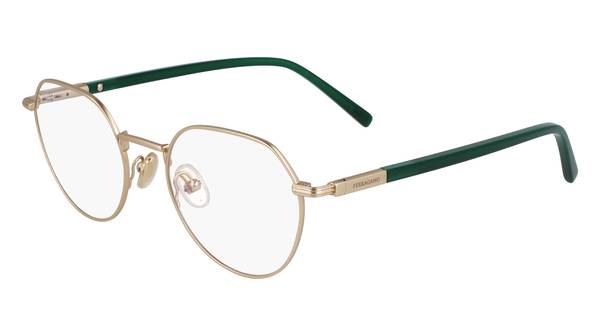  Salvatore Ferragamo SF2233 Eyeglasses Full Rim Round Shape 