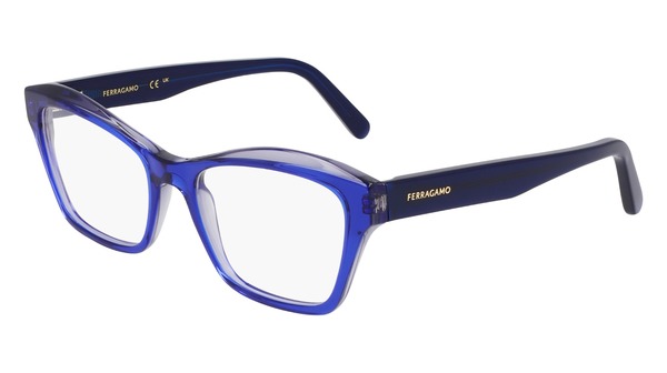  Salvatore Ferragamo SF2951 Eyeglasses Women's Full Rim Cat Eye 