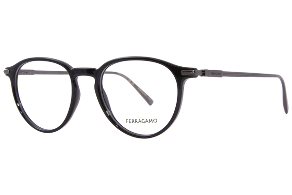  Salvatore Ferragamo SF2976 Eyeglasses Men's Full Rim Round Shape 