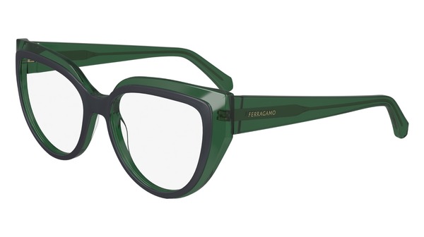 Salvatore Ferragamo SF2984 Eyeglasses Women's Full Rim Cat Eye