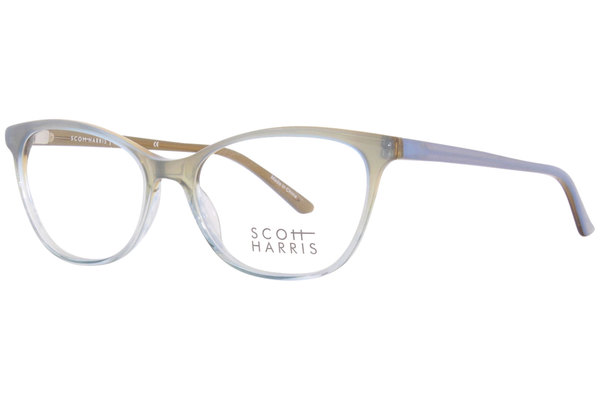  Scott Harris SH-626 Eyeglasses Women's Full Rim Oval Shape 