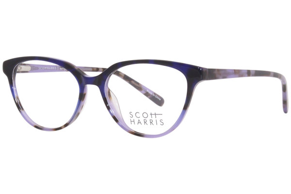 Scott Harris SH-686 Eyeglasses Women's Full Rim Oval Shape