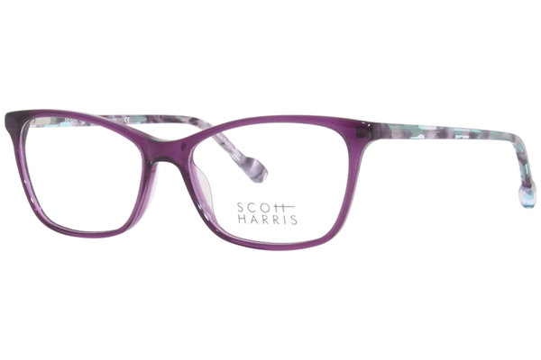  Scott Harris SH-700 Eyeglasses Women's Full Rim Oval Shape 