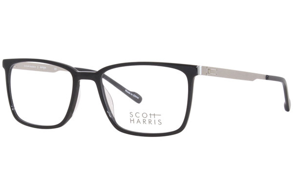  Scott Harris SH-726 Eyeglasses Men's Full Rim Square Shape 