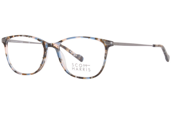  Scott Harris SH-742 Eyeglasses Women's Full Rim Oval Shape 