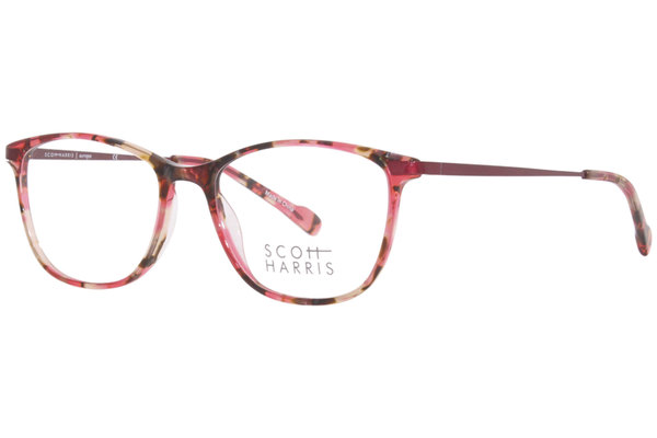  Scott Harris SH-742 Eyeglasses Women's Full Rim Oval Shape 