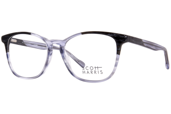  Scott Harris SH-814 Eyeglasses Women's Full Rim Square Shape 