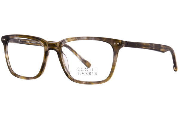  Scott Harris SH-864 Eyeglasses Men's Full Rim Square Shape 