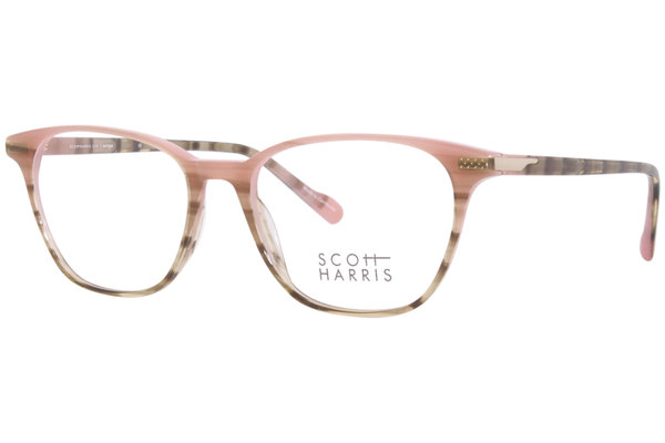  Scott Harris UTX SHX-009 Eyeglasses Women's Full Rim Oval Shape 