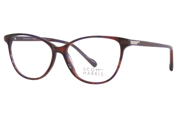 Scott Harris UTX SHX-015 Eyeglasses Women's Full Rim Oval Shape