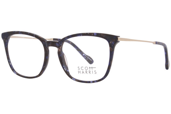  Scott Harris UTX SHX-018 Eyeglasses Women's Full Rim Square Shape 