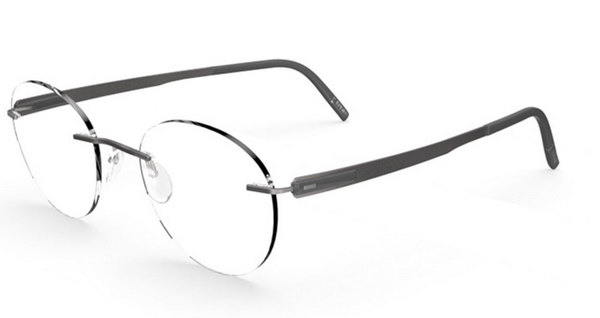  Silhouette Blend Chassis 5555 Eyeglasses Rimless Optical Frame 