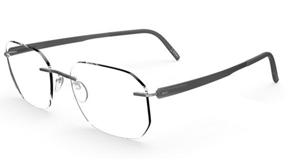  Silhouette Blend Chassis 5555 Eyeglasses Rimless Optical Frame 