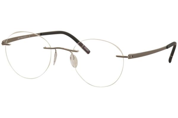  Silhouette Eyeglasses Momentum Chassis 5529 Rimless Optical Frame 