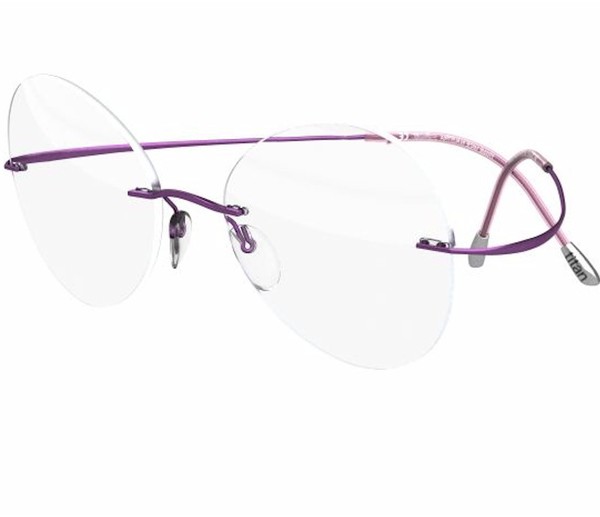 Silhouette Eyeglasses TMA The Must Collection Chassis 5515 Rimless Glasses