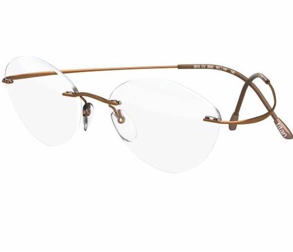 Silhouette Eyeglasses TMA The Must Collection Chassis 5515 Rimless Glasses