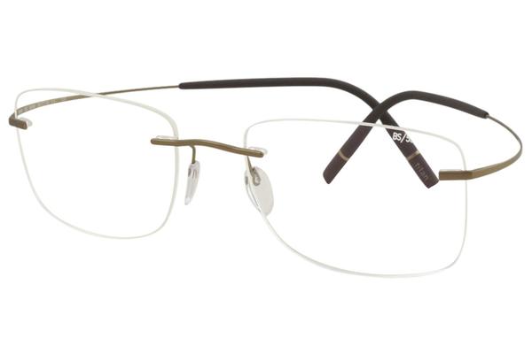  Silhouette Eyeglasses TMA Titan Minimal Art The-Icon Chassis 5541 Rimless 