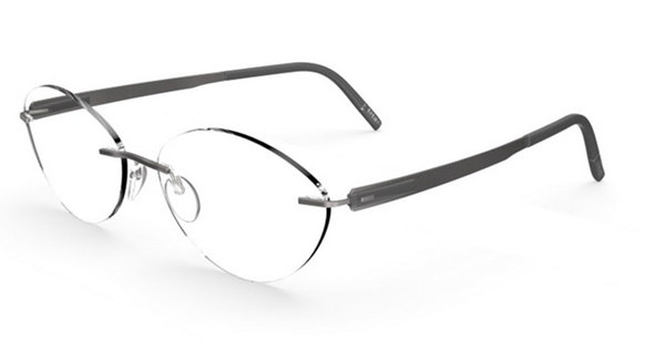  Silhouette Blend Chassis 5555 Eyeglasses Rimless Optical Frame 