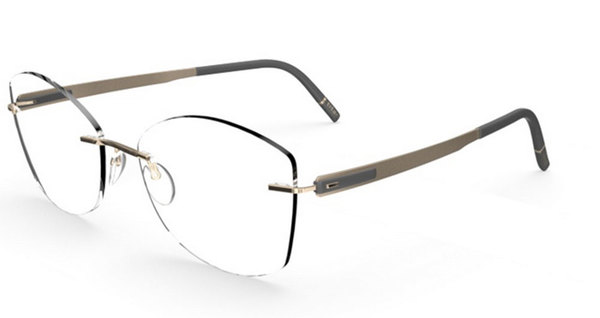  Silhouette Blend Chassis 5555 Eyeglasses Rimless Optical Frame 