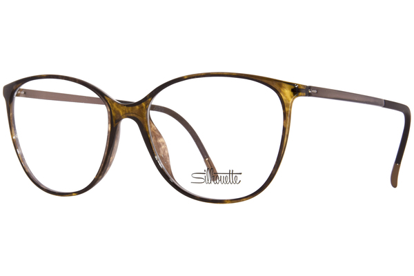  Silhouette SPX-Illusion 1601 Eyeglasses Women's Full Rim Cat Eye Optical Frame 