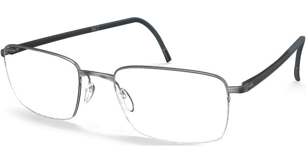 Silhouette Illusion Nylor 5560 Eyeglasses Semi Rim Square Shape