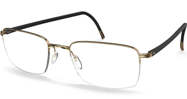 Silhouette Illusion Nylor 5560 Eyeglasses Semi Rim Square Shape