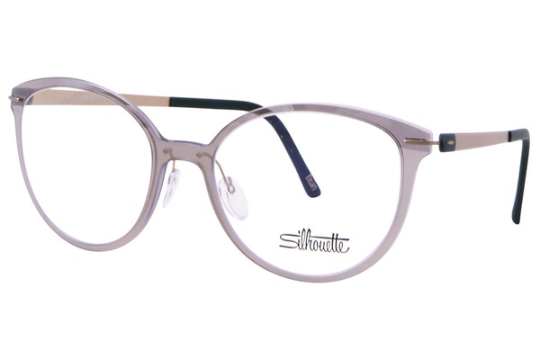 Silhouette Infinity View 1594 Eyeglasses Frame Full Rim Round Shape