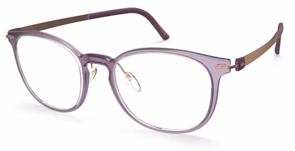  Silhouette Infinity View 1600 Eyeglasses Frame Full Rim Cat Eye 