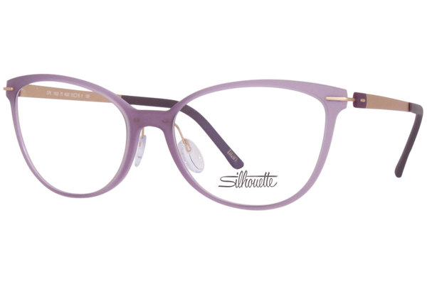  Silhouette Infinity View 1600 Eyeglasses Frame Full Rim Cat Eye 