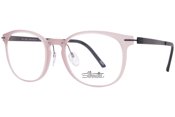 Silhouette Infinity View 2938 Eyeglasses Frame Full Rim Round Shape