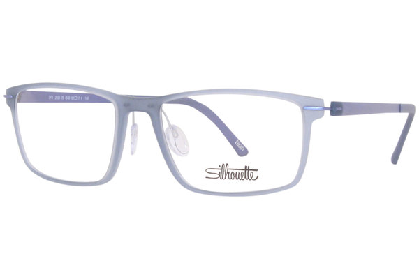  Silhouette Infinity View 2939 Eyeglasses Frame Full Rim Rectangle Shape 