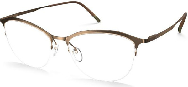  Silhouette Lite Arcs Half-Rim Eyeglasses 