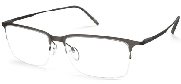  Silhouette Lite Arcs Half-Rim Eyeglasses 