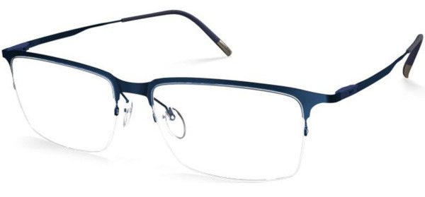  Silhouette Lite Arcs Half-Rim Eyeglasses 