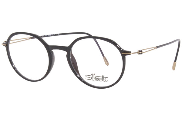 Silhouette Lite Spirit 2925 Eyeglasses Frame Men's Full Rim Round ...