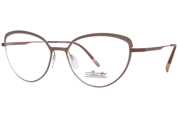 Silhouette Lite Wave 5532 Eyeglasses Full Rim Cat Eye