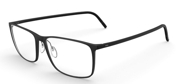 Silhouette Pure-Wave 2955 Eyeglasses Men's Full Rim Rectangle Shape