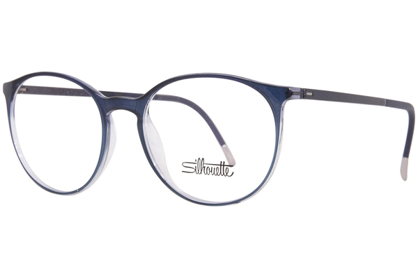  Silhouette SPX-Illusion 2936 Eyeglasses Full Rim Round Optical Frame 