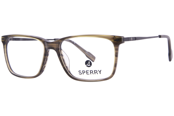 Sperry Bradbury Eyeglasses Men's Full Rim Oval Shape