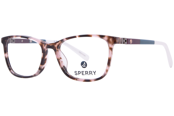 Sperry Juneau Eyeglasses Youth Kids Girl's Full Rim Oval Shape