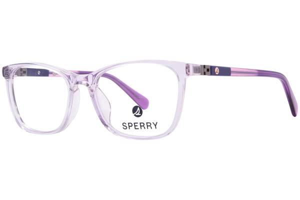 Sperry Juneau Eyeglasses Youth Kids Girl's Full Rim Oval Shape