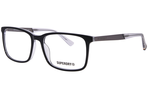  Superdry SDOM003T Eyeglasses Men's Full Rim Rectangle Shape 