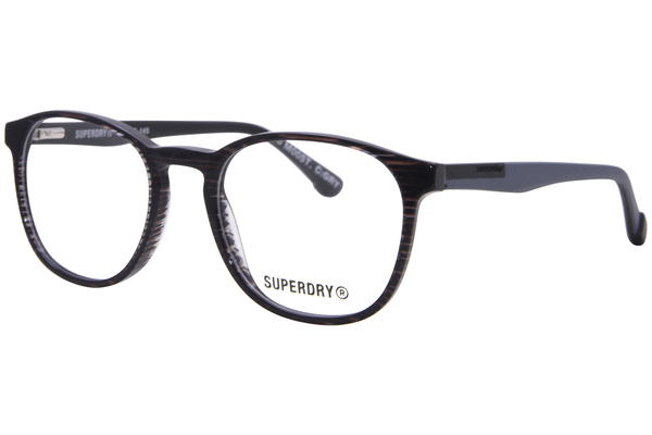  Superdry SDOM005T Eyeglasses Men's Full Rim Round Shape 