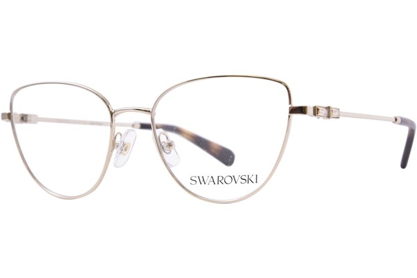 Swarovski SK1007 Eyeglasses Women's Full Rim Cat Eye