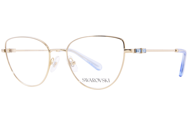 Swarovski SK1007 Eyeglasses Women's Full Rim Cat Eye