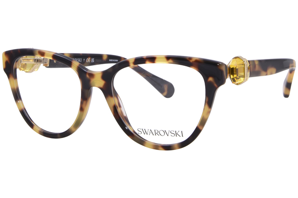 Swarovski SK2004 Eyeglasses Women's Full Rim Square Shape